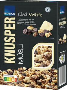 EDEKA Knusper Müsli Black & White 500G