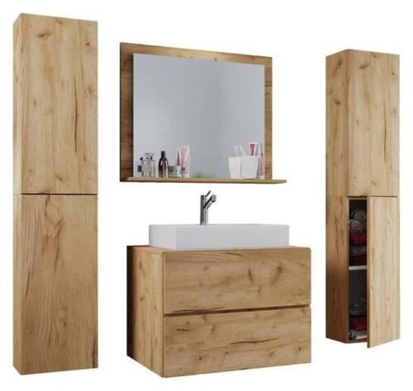 Bild 1 von Badezimmer ''Lendas'', in Honigeiche, 5-teilig, Honigeiche