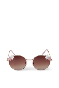 C&A Blume-Sonnenbrille, Pink, Größe: 1 size