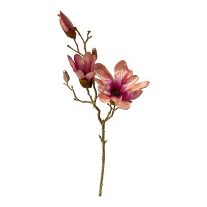 Zweig Magnolie ca.48cm, roségold