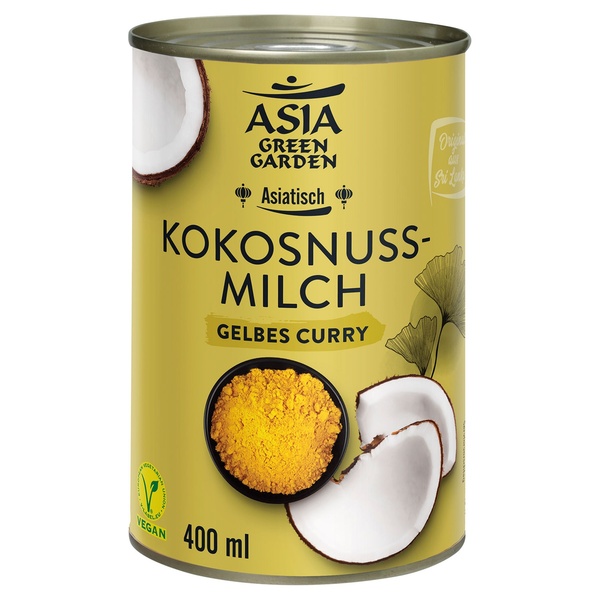 Bild 1 von ASIA GREEN GARDEN Aromatisierte Kokosnussmilch 400 ml