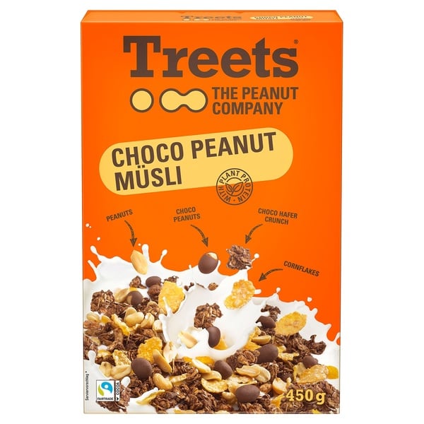 Bild 1 von TREETS®  Choco-Peanut-Müsli 400 g