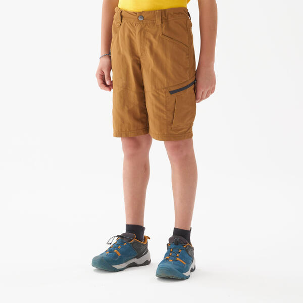 Bild 1 von Wandershorts Kinder Jungen Gr. 122-170 Bergwandern - MH500 dunkelbraun Braun