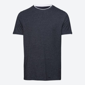 Herren-T-Shirt mit Layer-Optik, Dark-blue