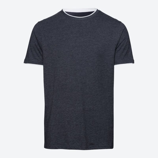 Bild 1 von Herren-T-Shirt mit Layer-Optik, Dark-blue