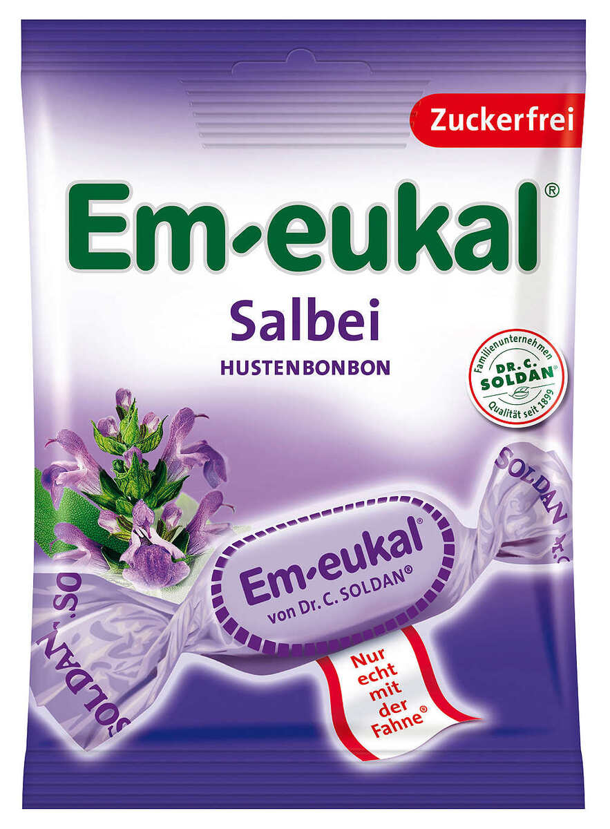 Bild 1 von EM-EUKAL Hustenbonbons zuckerfrei