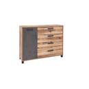 Bild 1 von Kommode Dover Grau/Braun 125 x 96 x 38 cm