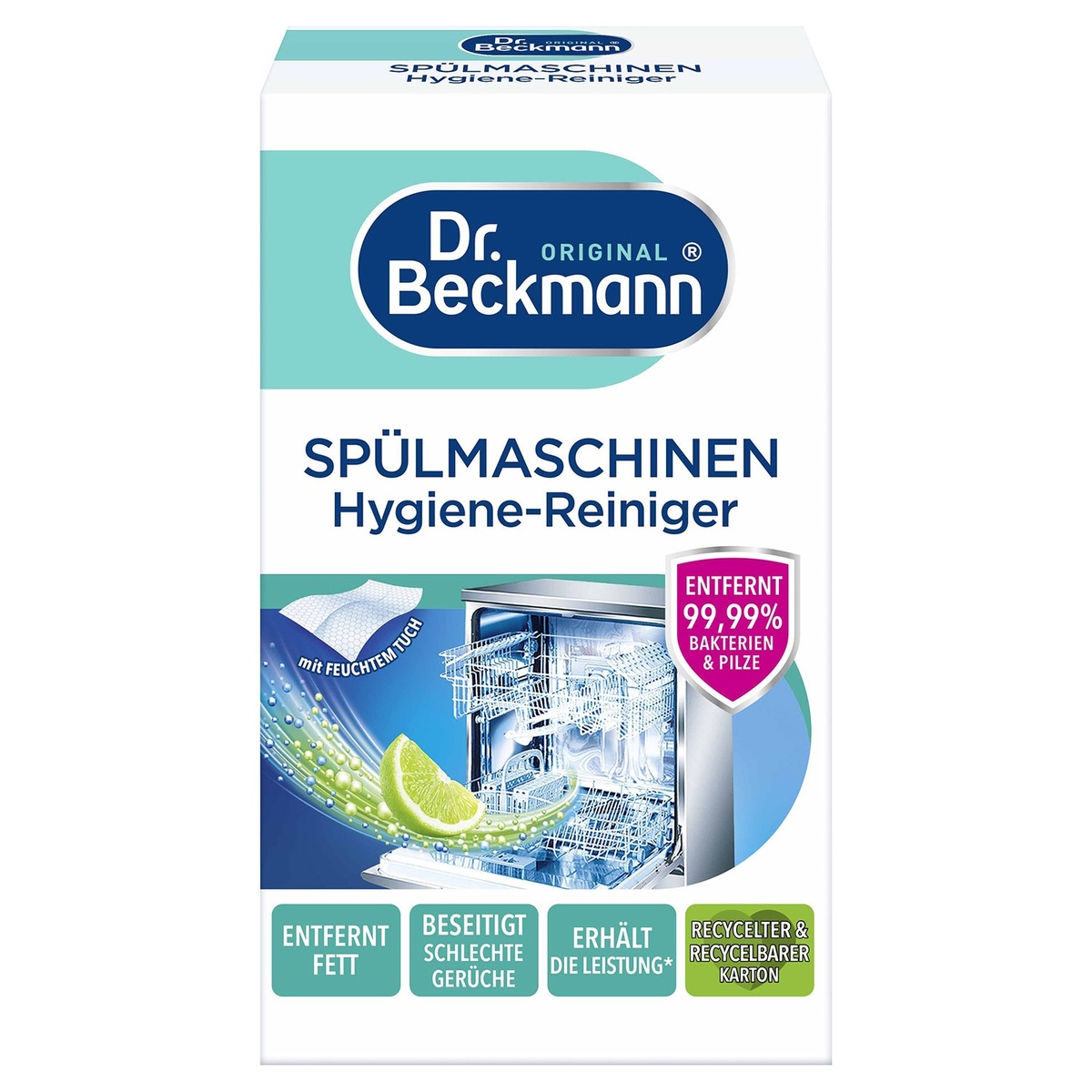 Bild 1 von DR. BECKMANN®  Spülmaschinen Hygienereiniger 75 g