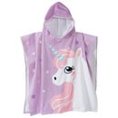 Bild 1 von Badeponcho mit Einhorn-Motiv LILA