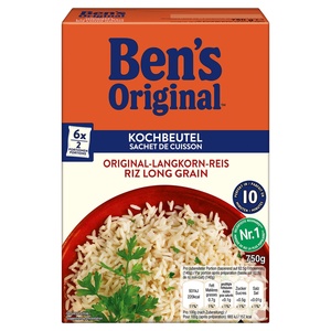 BEN’S ORIGINAL™ Kochbeutel Original-Langkorn-Reis 750 g