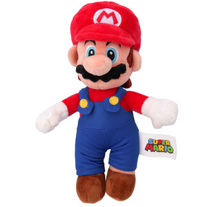 Super Mario Plüschtier Mario ca. 27 cm BLAU / ROT