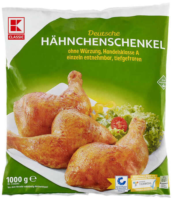 Bild 1 von K-CLASSIC Hähnchenschenkel