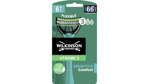Wilkinson Sword Xtreme 3 Sensitive Herren Einwegrasierer, 6 Stück