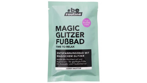 #be routine Fußbad Magic Glitzer