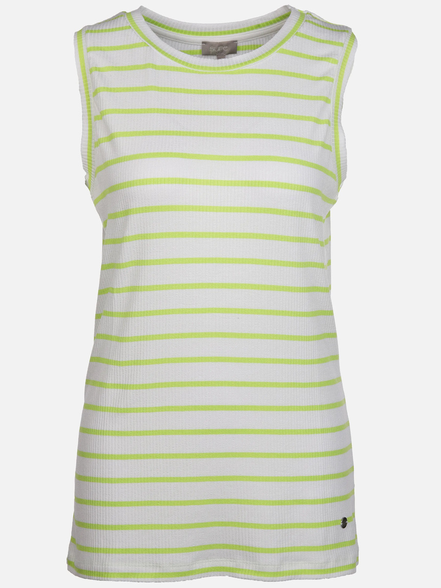 Bild 1 von Damen Tanktop im Ringeldessin
                 
                                                        Gelb