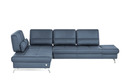 Bild 1 von JOOP! Ecksofa aus Leder  Loft 8108 - blau - 299 cm - 86 cm - 250 cm - Polstermöbel