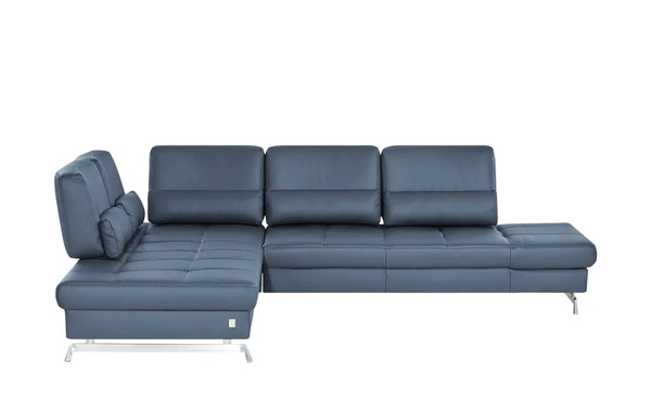 Bild 1 von JOOP! Ecksofa aus Leder  Loft 8108 - blau - 299 cm - 86 cm - 250 cm - Polstermöbel