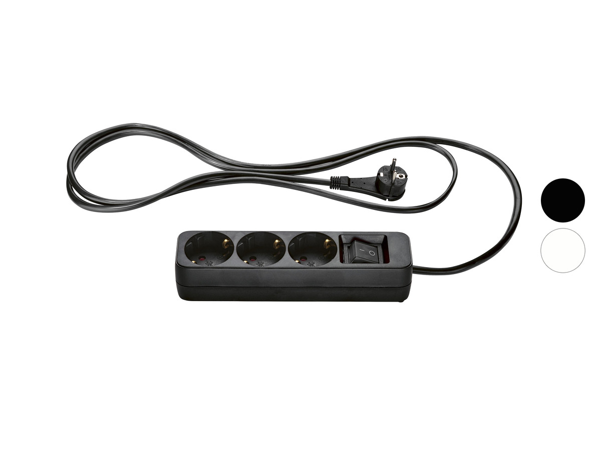 Bild 1 von SILVERCREST® Steckdosenleiste, 3-fach, mit Shutter (Achtung: OSDE)