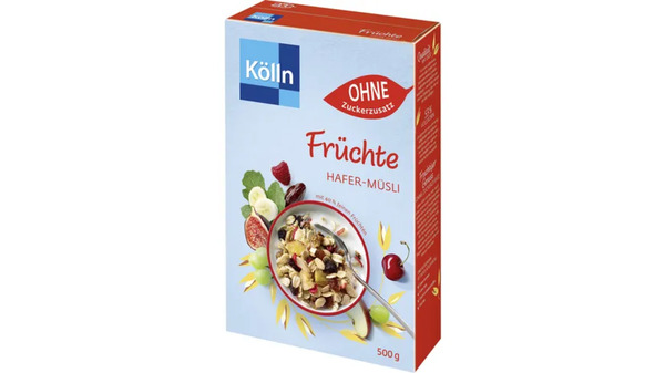 Bild 1 von Kölln Früchte Hafer-Müsli OHNE Zuckerzusatz 500g mit 40% feinen Früchten