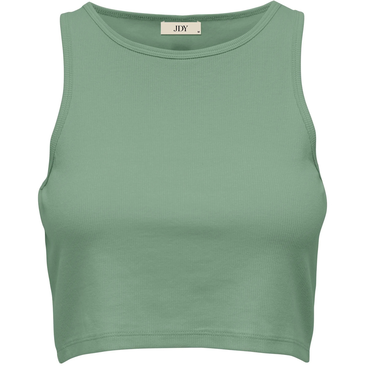 Bild 1 von Damen Top in Ripp-Optik
                 
                                                        Grün