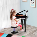 Bild 4 von HOMCOM Kinder Klavier Mini-Klavier Piano Keyboard Musikinstrument MP3 mit Hocker