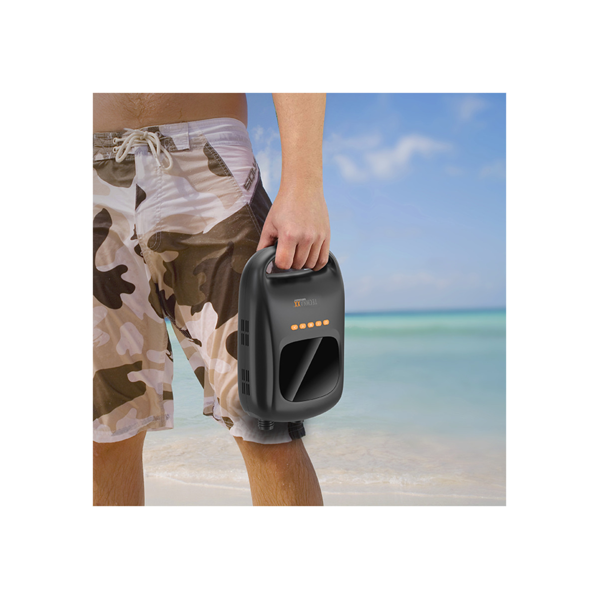 Bild 4 von TECHNAXX SUP-Akku-Luftpumpe mit Powerbank-Funktion TX-266