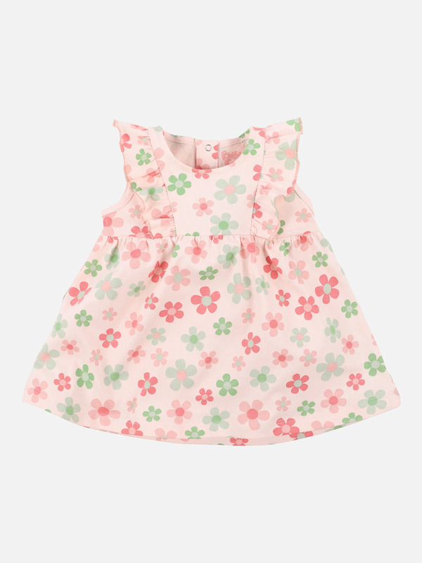 Bild 1 von Baby Mädchen Kleid mit Blümchenprint
                 
                                                        Rosa