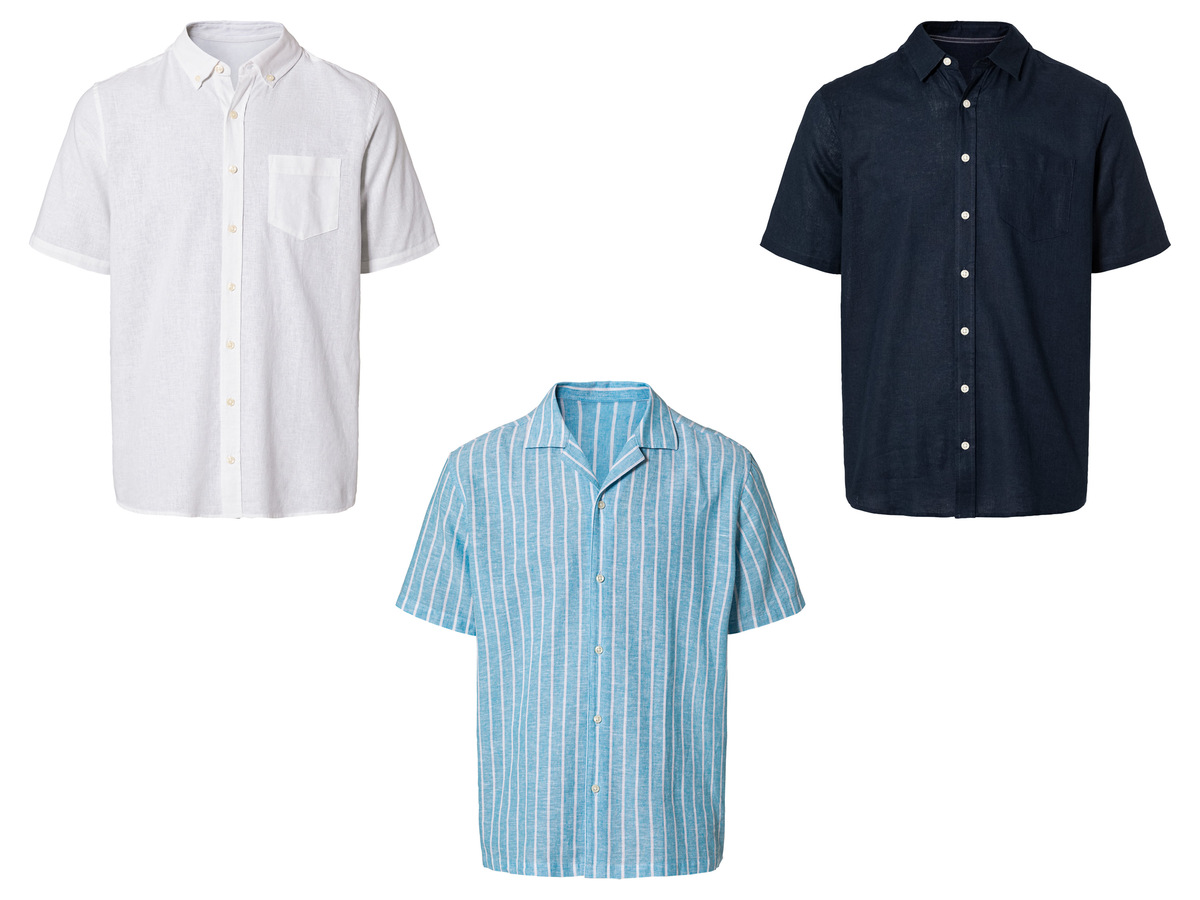 Bild 1 von LIVERGY® Herren Leinenhemd, Regular Fit