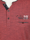 Bild 3 von Herren Henleyshirt mit Brusttasche und Stickerei
                 
                                                        Rot