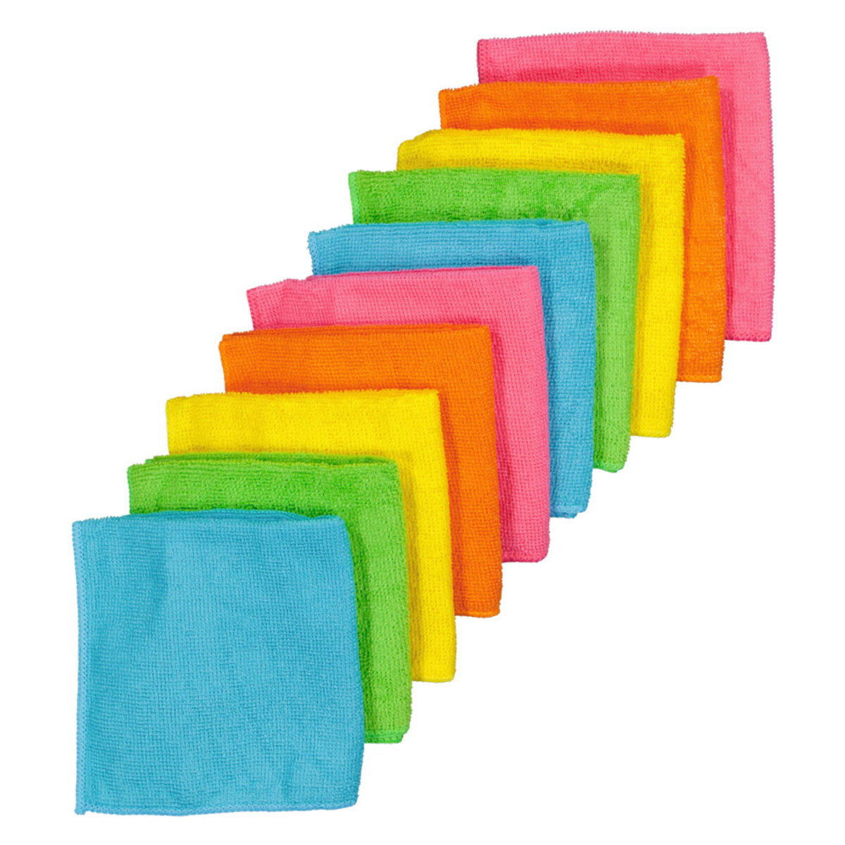 Bild 1 von Mikrofasertuch 10er-Pack, Multicolor, ONE SIZE