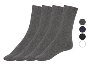 esmara® Damen Socken, 4 Paar, extra breiter Komfortbund