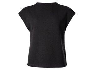 esmara® Damen T-Shirt, leger geschnitten, dunkelgrau