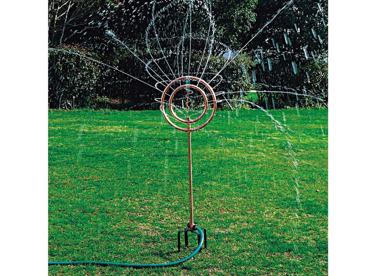 Bild 1 von Grüner Jan Wassersprinkler mit Kupfermantel 86cm