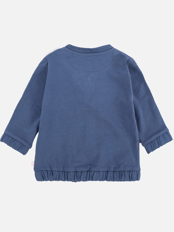 Bild 2 von Baby Mädchen Cardigan mit hübschen Details
                 
                                                        Blau