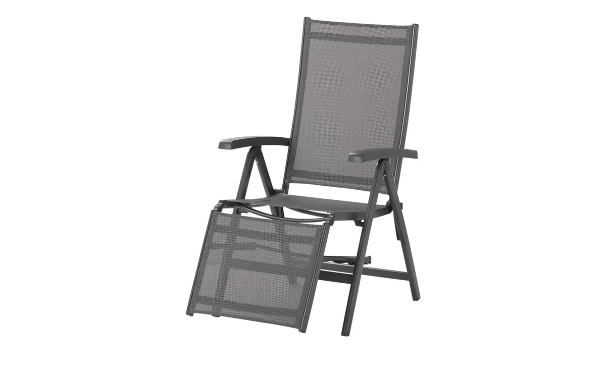 Bild 1 von Liegestuhl  Bodega grau Maße (cm): B: 62 H: 109 Garten