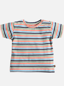 Baby Jungen T-Shirt mit Streifen
                 
                                                        Bunt