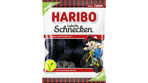 HARIBO Veggie Lakritz Schnecken