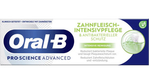 Oral-B Professional Zahncreme Zahnfleisch-Intensivpflege & Antibakterieller Schutz Intensive Reinigung