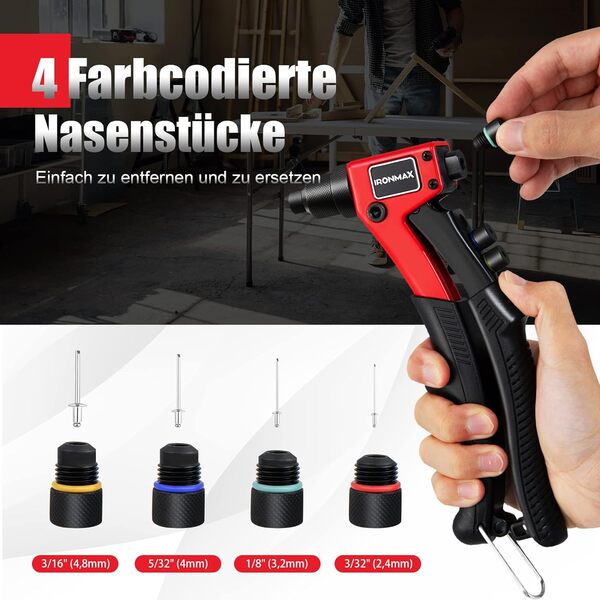 Bild 2 von COSTWAY Nietenzange, Nietzange Set