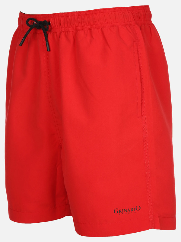 Bild 3 von Herren Badeshorts mit Kontrastkordel
                 
                                                        Rot