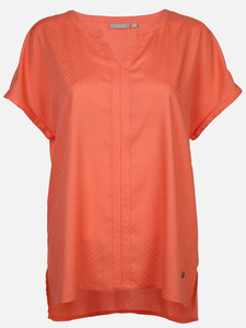 Damen Schlupfbluse mit zarter Musterung
                 
                                                        Orange