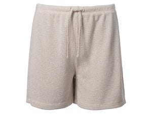 esmara® Damen Feinstrick-Shorts, leger geschnitten, beige