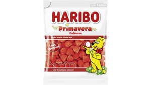 Haribo Gummibärchen Primavera Erdbeeren