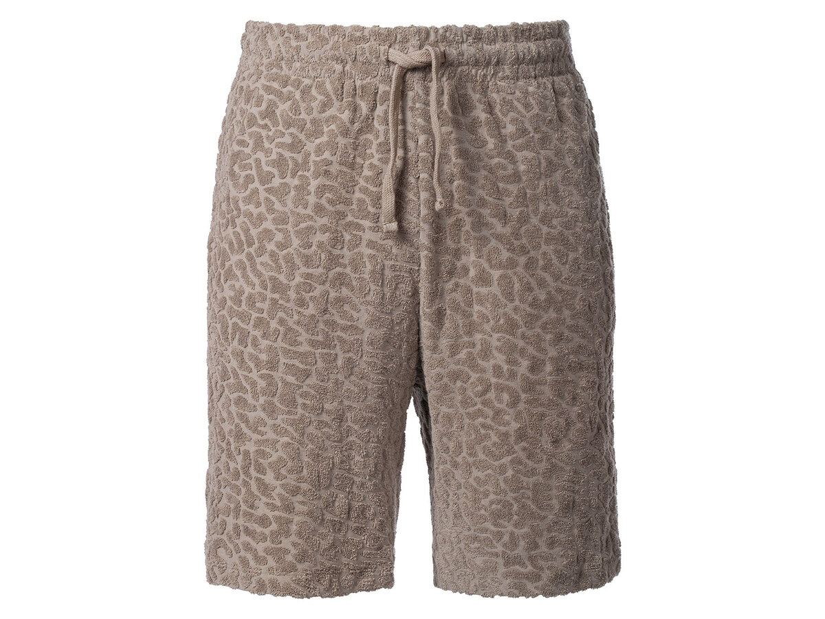 Bild 1 von LIVERGY® Herren Frottee-Shorts, leger geschnitten, beige