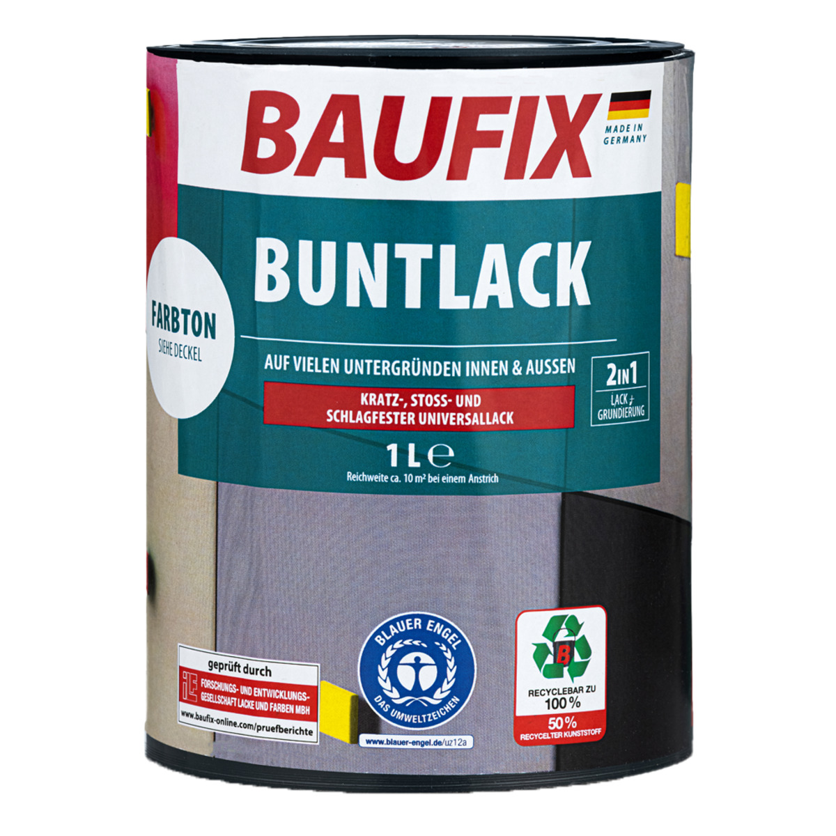 Bild 1 von BAUFIX Buntlack seidenmatt schwarz