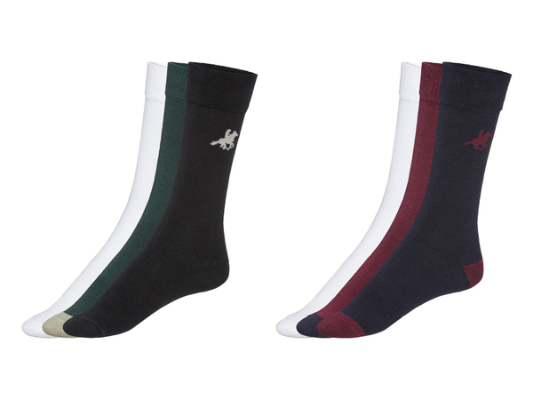 Bild 1 von LIVERGY® x Grand Polo Herren Socken, 3 Paar, optimale Passform