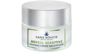 SANS SOUCIS Herbal Sensitive Johannis Creme Nachtpflege