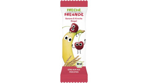 Freche Freunde Bio Riegel Banane & Kirsche 4x23g