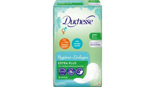 Bild 1 von Duchesse Hygiene-Einlagen Extra Plus bei Blasenschwäche