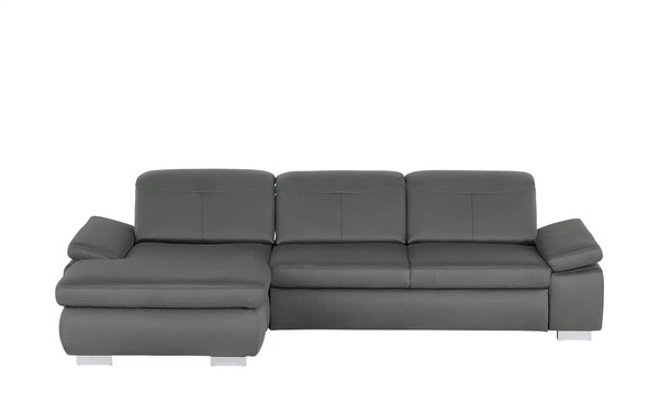 Bild 1 von Ecksofa  Kathrin - grau - 309 cm - 85 cm - 195 cm - Polstermöbel > Sofas > Ecksofas - Möbel Kraft